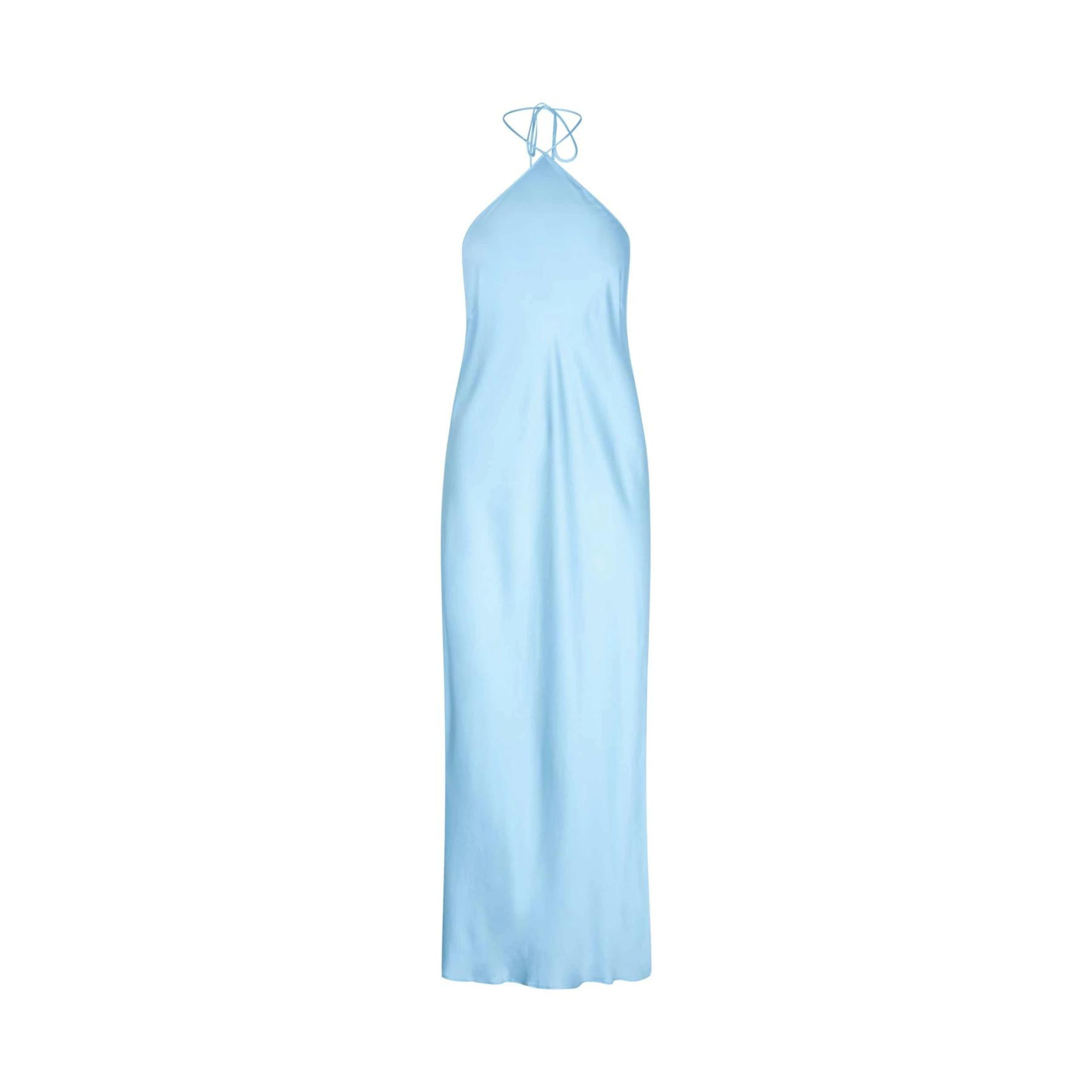 saks potts sno midi dress Silk mid-length dress Saks Potts Blue size L International in Silk