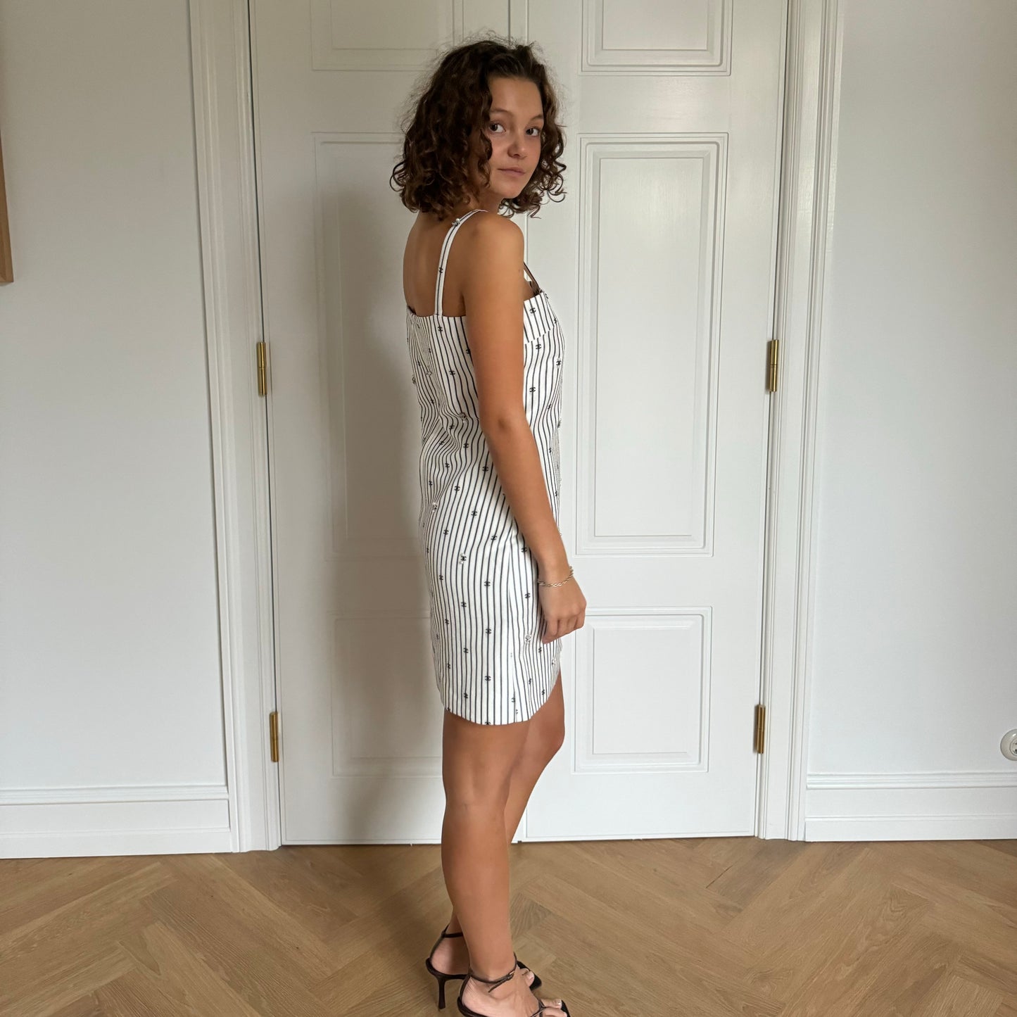 MINI SUSPENDER CC LOGO DRESS
