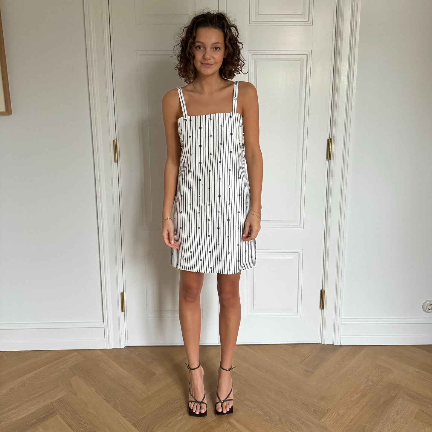 MINI SUSPENDER CC LOGO DRESS