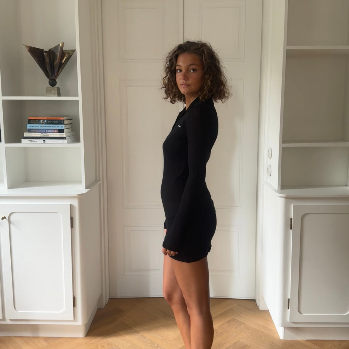 MIU MIU JERSEY POLO DRESS