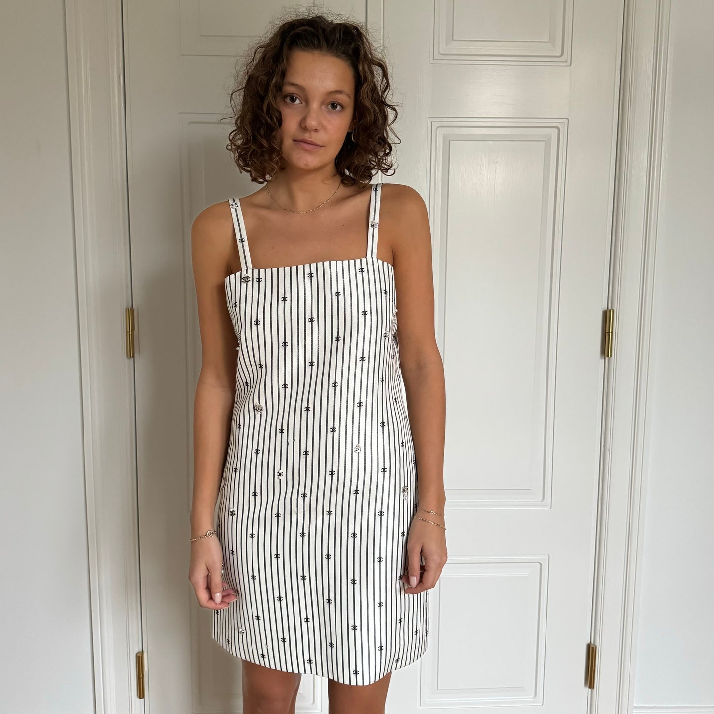 MINI SUSPENDER CC LOGO DRESS