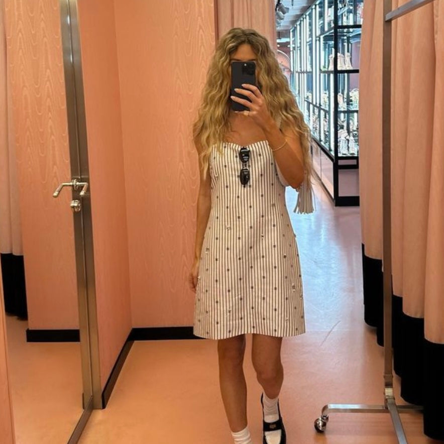 MINI SUSPENDER CC LOGO DRESS