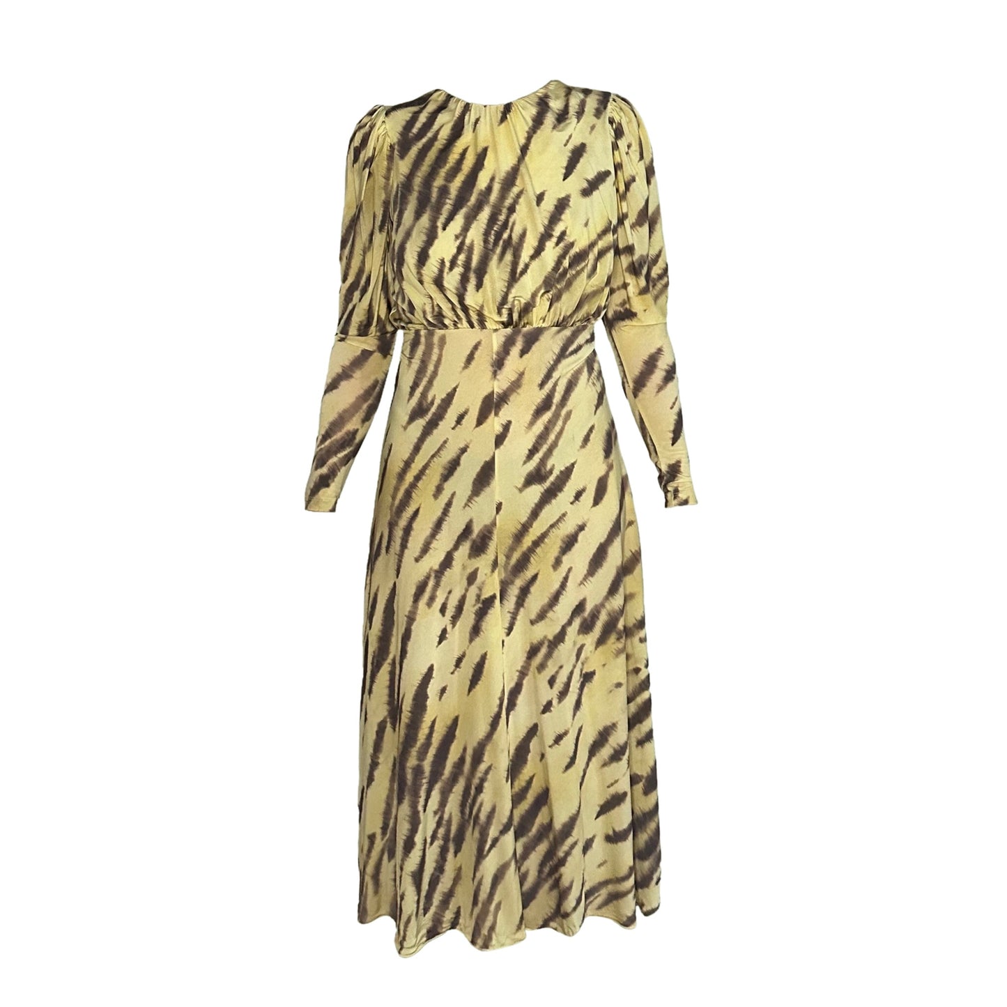 JACQUARD PRINTED DRESS