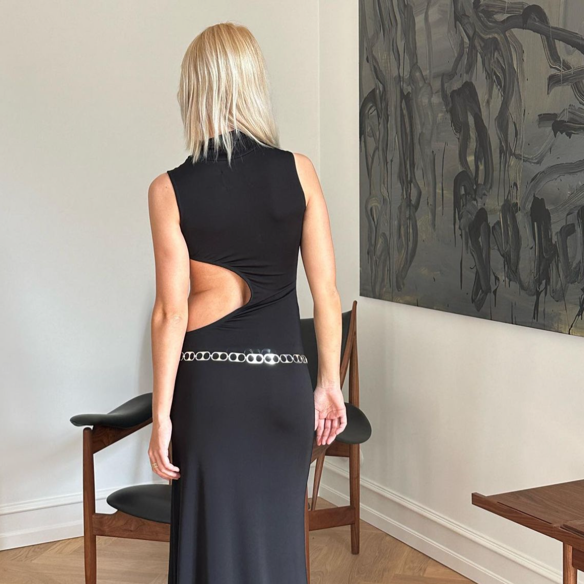 WIDOW DRESS & DISCO BELT