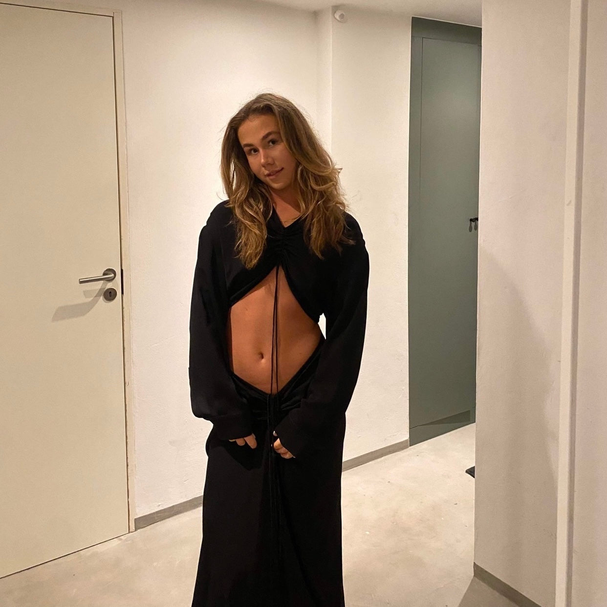 ruched disconnect shirt dress CHRISTOPHER ESBER 'Ruched Disconnect Mini Shirt Dress' spotted on the gorgeous @emilyroselsegood We adore the details of the dress, so perfect for your special moments Find this dress
