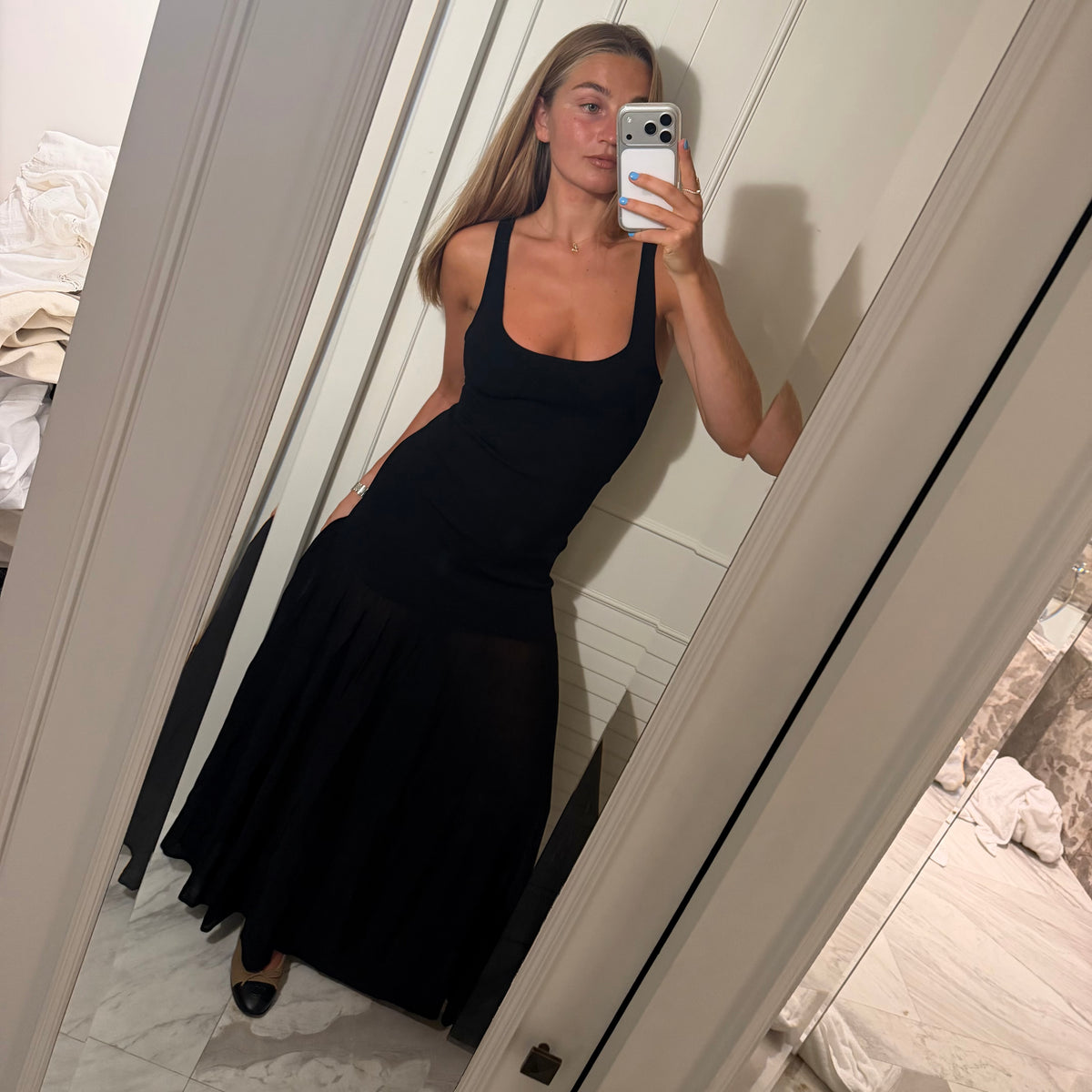 EVENING TANK DRESS